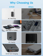 Portable Charger, 12000mAh 22.5W Type C Fast Charging Power Bank - Image 3