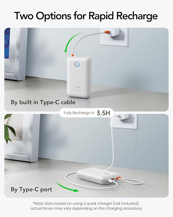 Portable Charger 20000mAh 30W Fast Charging, Power Bank - Image 4