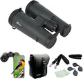 12X50ED Compact Binoculars for Adults – High-Powered BAK4 Prisms, Diamond White by BuyNow