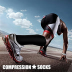 CHARMKING Compression Socks for Women & Men Circulation 15-20 mmHg is Best - Image 3