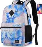 School Backpack, Classic Cute Bookbag Men and Teen Boy Schoolbag by YAMTIONBAGS