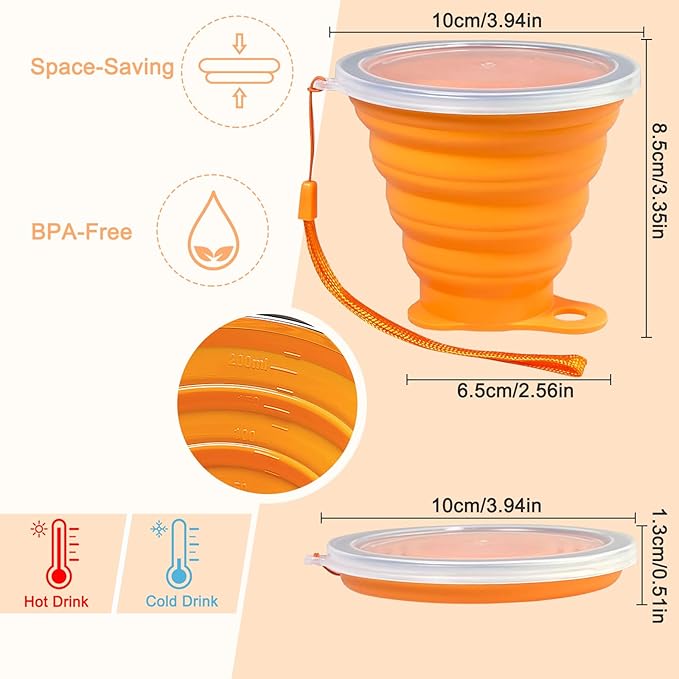 Collapsible Cups for Traveling - Image 4