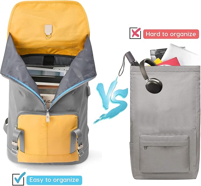 17" Laptop Backpack for Girls & Boys Teens, College Bookbag High School Backpack - Image 2