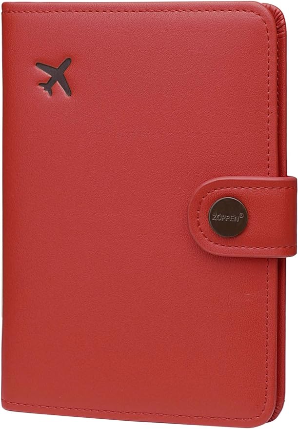 ZOPPEN Passport Holder Women, Passport Cover Travel Wallet Rfid Blocking by Zoppen
