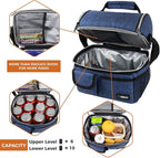 OPUX Lunch Box for Men, Adult Lunch Box Cooler, Insulated Lunch Bag Women - Image 8