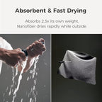 Ultralight Quick Dry Towel, Extra Large&Small 2 Pack Microfiber Towels - Image 6