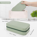 DesignSter Travel Jewelry Box, PU Leather Portable Jewelry Case, Small Jewelry - Image 6