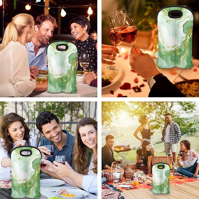 Wine Carrier Tote Personalized Bag - Image 7