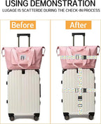 Luggage Straps for Suitcases, Adjustable Travel Belt, Durable Wide Luggage Strap - Image 3