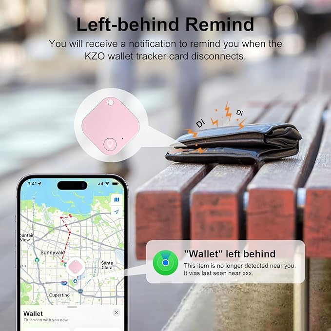 Bluetooth Tracker Tag 4 Pack, Work - Image 4