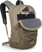 Osprey Quasar 26L Commuter Backpack, Alpaca Tan/Latte Brown Heather - Image 7