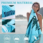 2 Pack Oversized Microfiber Pool Towel, Quick Drying, Super Absorbent - Image 4