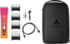Andis 562745 ProClip 5-in-1 Adjustable Blade Cord/Cordless Pet Hair Clipper, 5 Blade Settings, 5 Speeds, Feather Light, Digiital Display Screen, Sunset