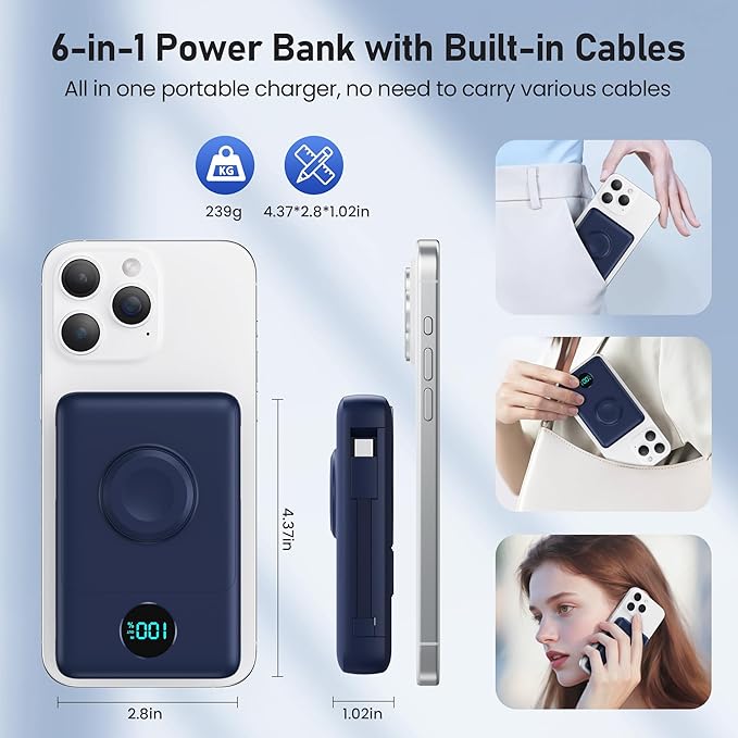 Magnetic Portable Charger for iPhone - Image 7
