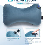Inflatable Car Neck Pillow Driving, Blow Up Car Headrest Pillow - Image 2