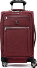 Travelpro Platinum Elite Softside Expandable Carry on Luggage, 8 Wheel Spinner by Travelpro