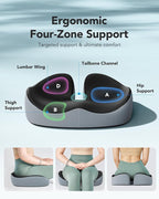 HUANUO Seat Cushion for Office Chair, Extra Large Memory Foam Cushion for - Image 3