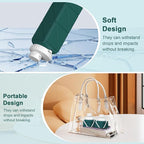 3 pack Collapsible Water Bottles, Silicone Foldable Portable Water Bottle 20.6oz - Image 6
