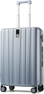 Hanke 20 Inch Carry On Luggage 22x14x9 Airline Approved Lightweight PC Hard by Hanke