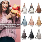 Sling Bag For Women Fanny Pack Crossbody Travel Shoulder Belt Bags Tote - Image 8
