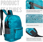 pack all 20L Lightweight Packable Backpack, Water Resistant Foldable Backpack - Image 3
