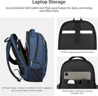 MILADA Travel Backpack For Men Laptop Backpack Women Business Carry On Backpack - Image 4