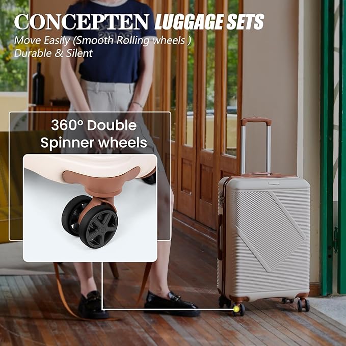 Luggage Sets 5 Piece, Suitcases - Image 4