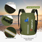 Piscifun Dry Bag Waterproof, Lightweight Dry Backpack Roll-Top Sealed - Image 3