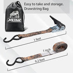 XSTRAP STANDARD Ratchet Tie Down Straps - Image 2