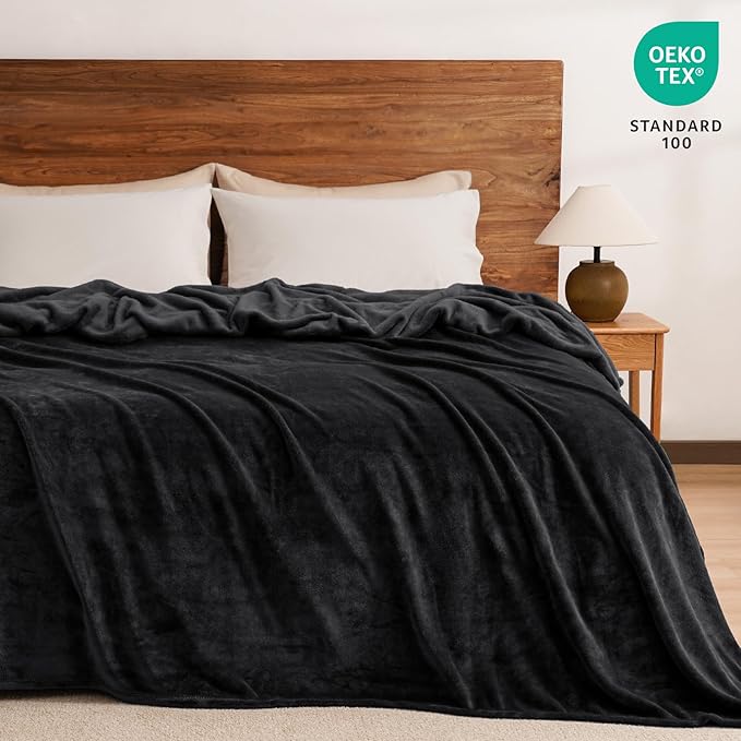 PHF Ultra Soft Fleece Blanket King Size, No Shed No Pilling Luxury Plush Cozy - Image 6