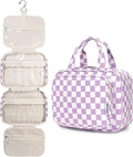 Narwey Hanging Toiletry Bag for Women Travel Makeup Bag Organizer Toiletries by Narwey