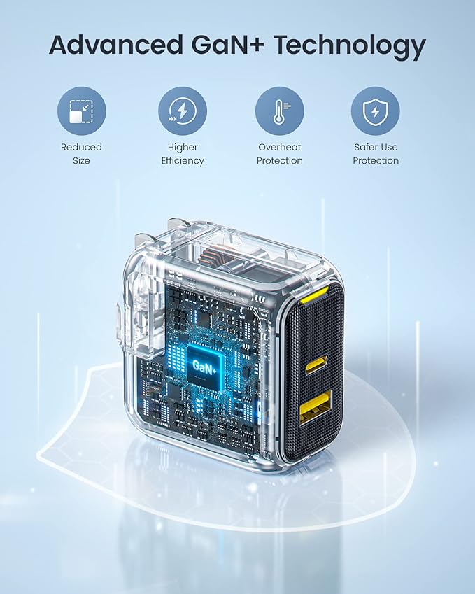 USB C Charger, AOHI 67W GaN+ PD Fast Charger Block - Image 5