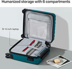 Hanke 16 Inch Underseat Carry on Suitcases - Image 6