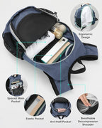 Small Hiking Backpack with Front Phone Holder, Packable Back pack with Chest - Image 7