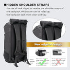 40L Travel Duffle Bag, 4-in-1 Large Gym Bag - Image 2
