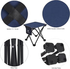 Opliy Camping Stool, Folding Small Chair Portable Camp Stool - Image 5