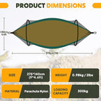 Chihee Ultra-Light Travel Camping Hammock Pop-up Net Hammock 660lbs Load - Image 3