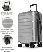 KYME Luggage Sets 3 Piece Hardshell 22in/26in/30in Suitcases - Image 4