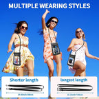 Large Floating Waterproof Phone Pouch, Cell Phone Dry Bag - Image 2