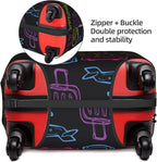 Trip Colored Graffiti Travel-Life Style Luggage Cover Washable Suitcase - Image 5