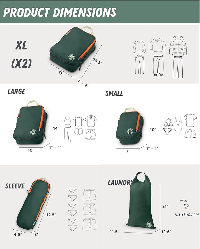 Large Compression Packing Cubes - Image 4
