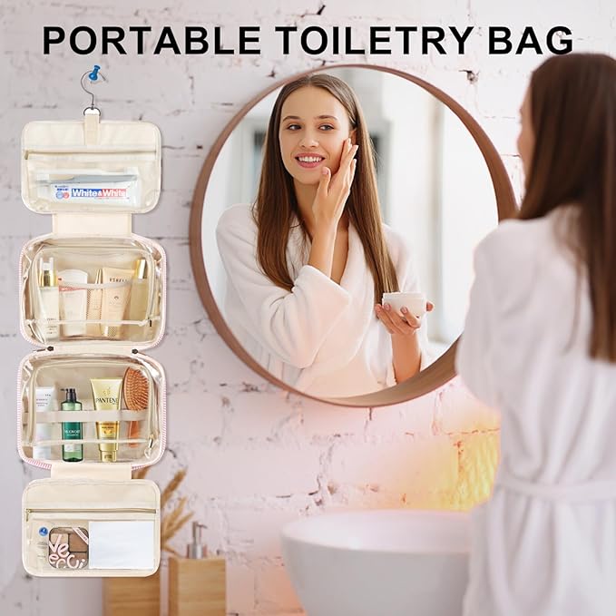 TOPEAST Hanging Travel Toiletry Bag - Image 5