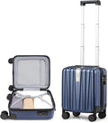 Hanke 14 Inch Underseat Carry On Luggage by Hanke