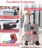 Luggage Straps for Suitcases Travel Belt Luggage Band Heavy Duty Traveling - Image 3