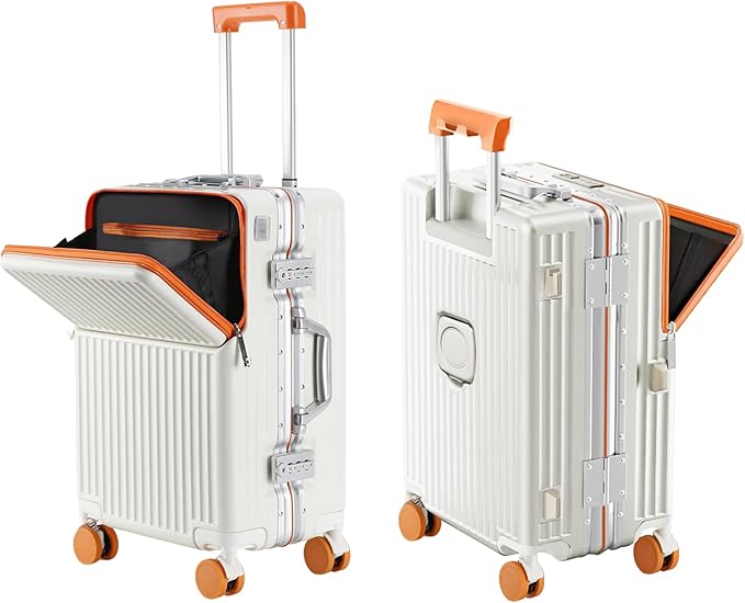 Hard Shell Luggage 26 Inch Travel Luggage, Carry-On Luggage Spinner TSA by cycyCarry