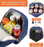 opux Lunch Box for Girls Boys Kids, Insulated Leakproof Lunch Bag, Reusable - Image 5