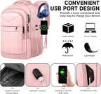 Lapsouno Business Laptop Backpack, Travel Backpack, Carry on Backpack - Image 4