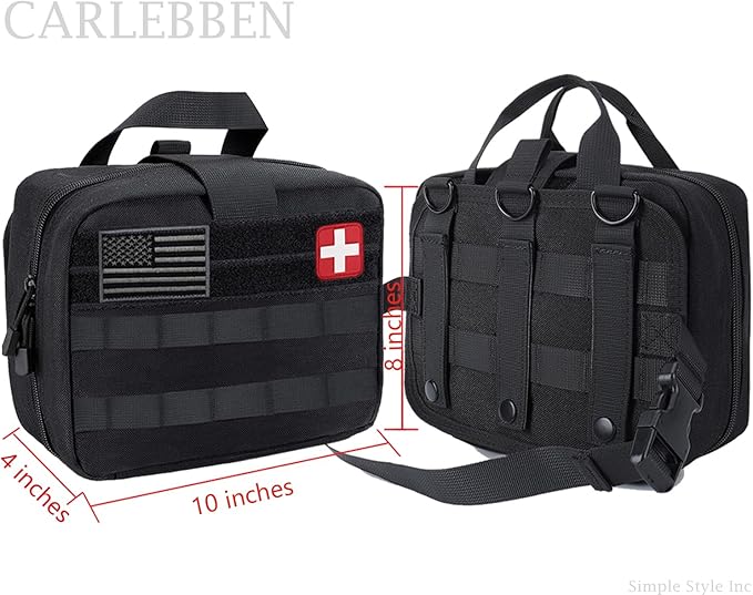 Carlebben Survival Kit Camping kit First Aid Kit Emergency Bugout Bag Gifts - Image 6