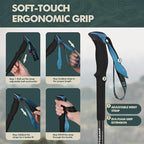 GPTCAMP Hiking Stick, Lightweight Folding Adjustable Travel Walking Stick - Image 5