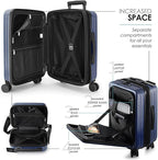 Hard Shell Luggage Sets with Spinner Wheels 4 Piece, Expandable Large Suitcases - Image 5